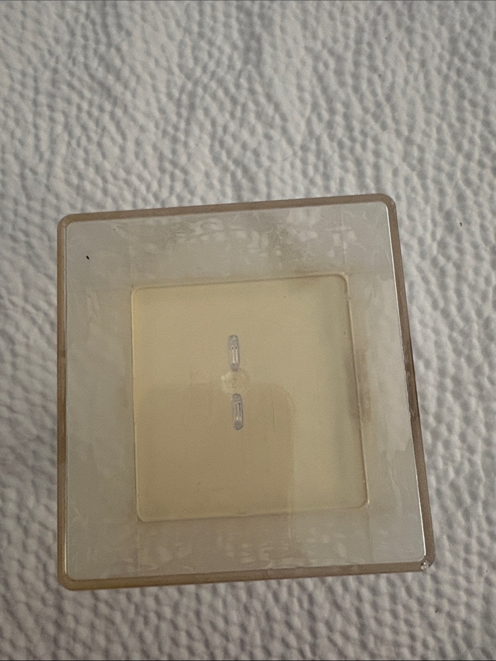 Vintage Clear Acrylic Q-Tip Holder Excellent Condition - Picture 7 of 10